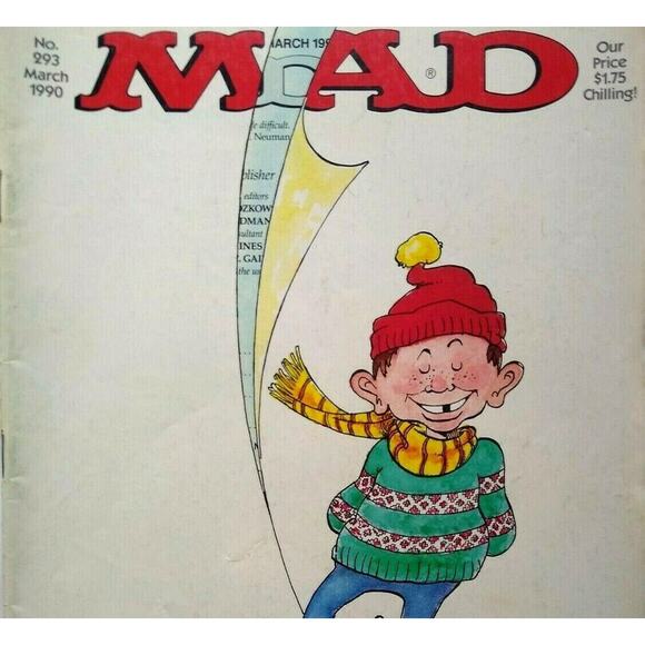 MAD Magazine March 1990 No 293 Lethal Weapon Movie Satire Parody Mel Gibson - Picture 1 of 9